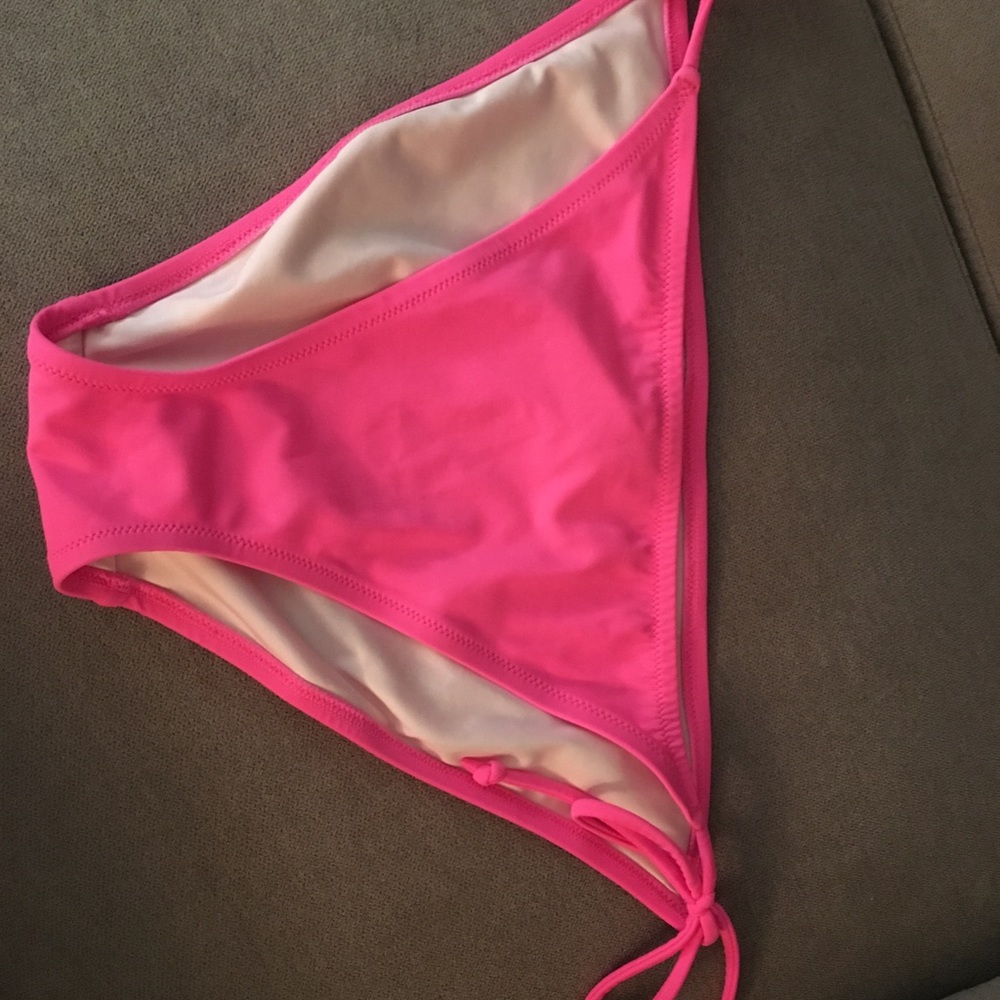 Hot pink, size L VS bikini bottoms